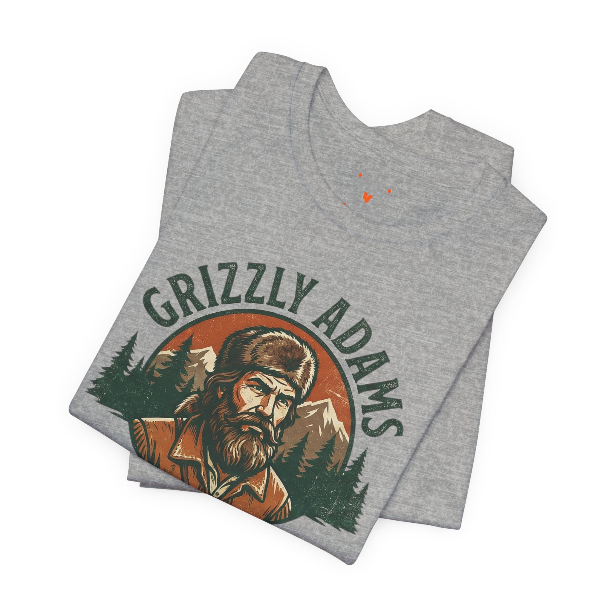 Grizzly Adams Had a Beard Tee — Vintage Outdoors Beard Lover Tee