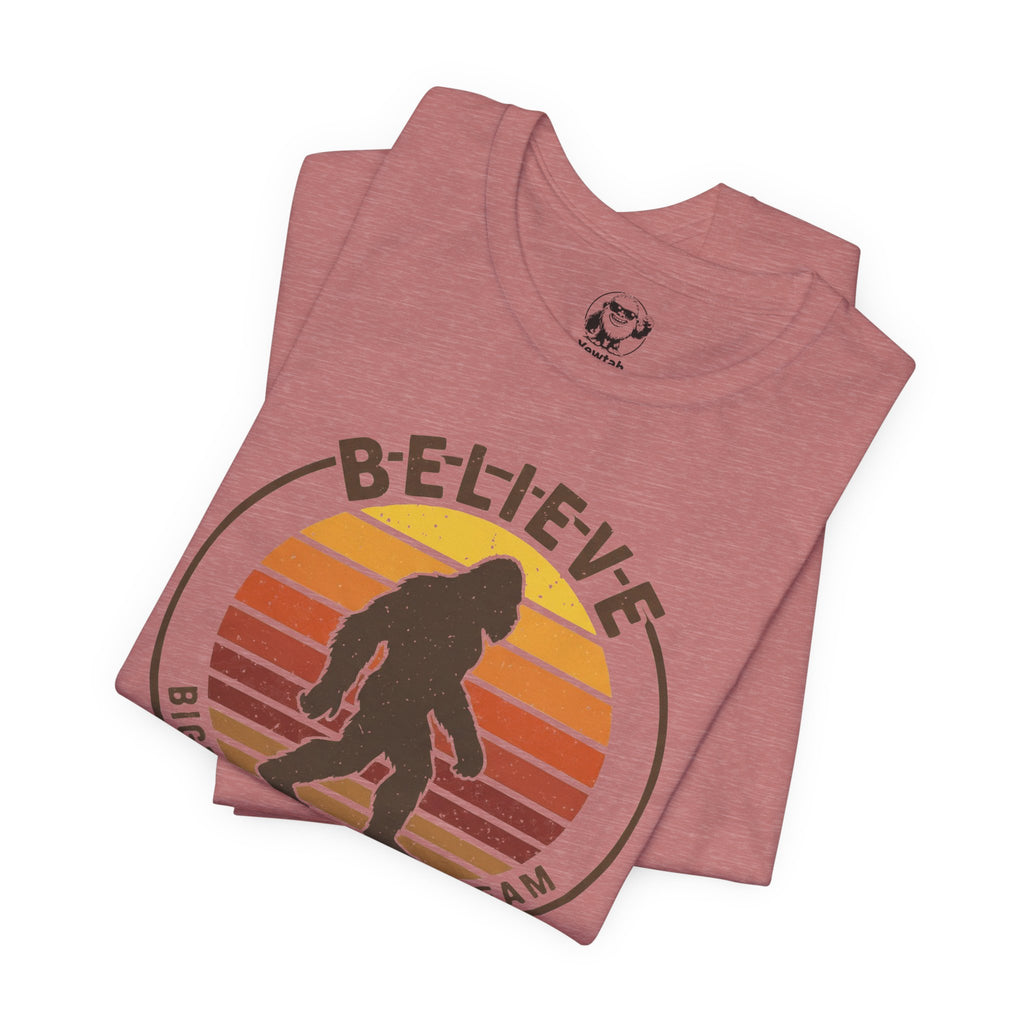 Believe Bigfoot Tee — Bigfoot Research Team Vintage Graphic T‑Shirt