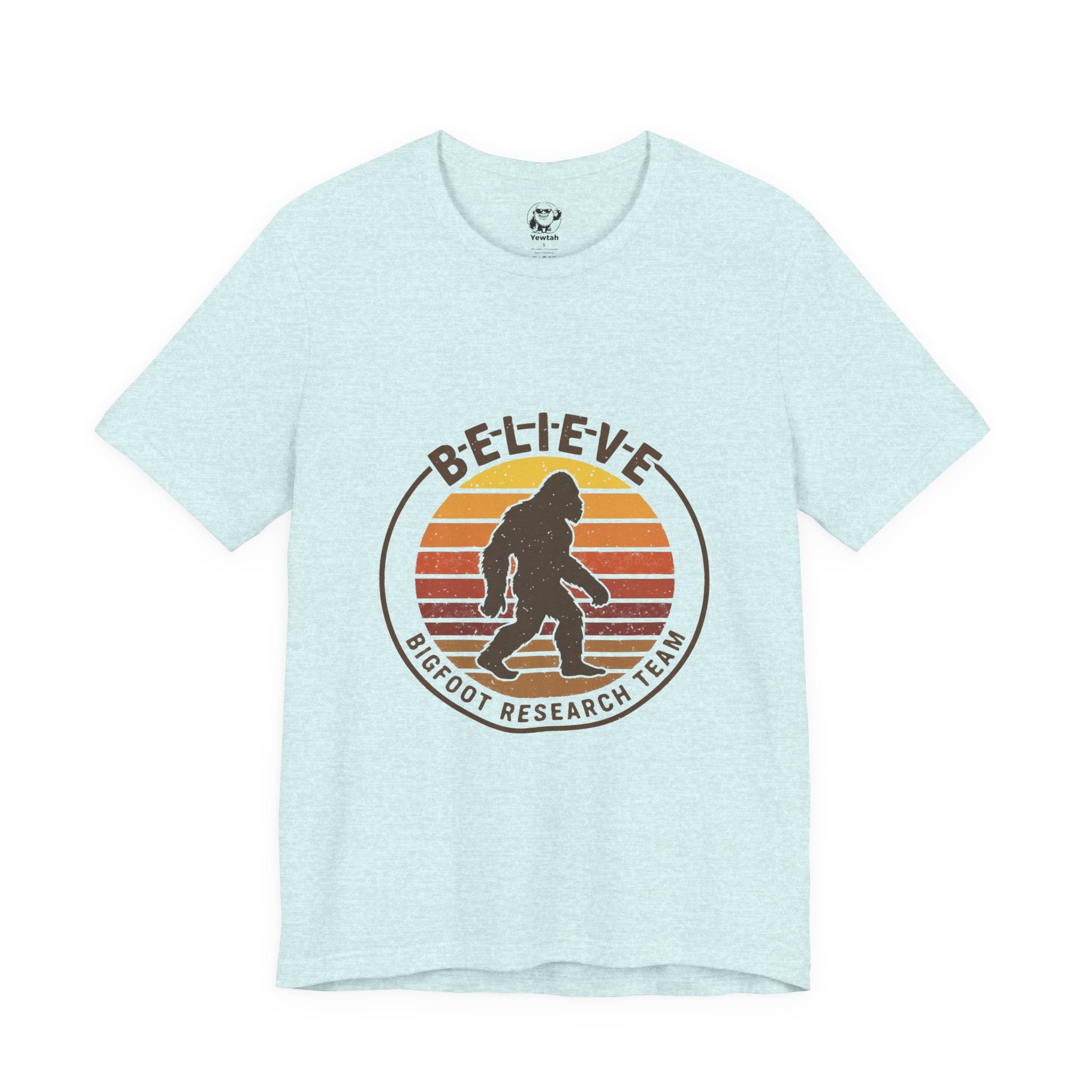 Believe Bigfoot Tee — Bigfoot Research Team Vintage Graphic T‑Shirt