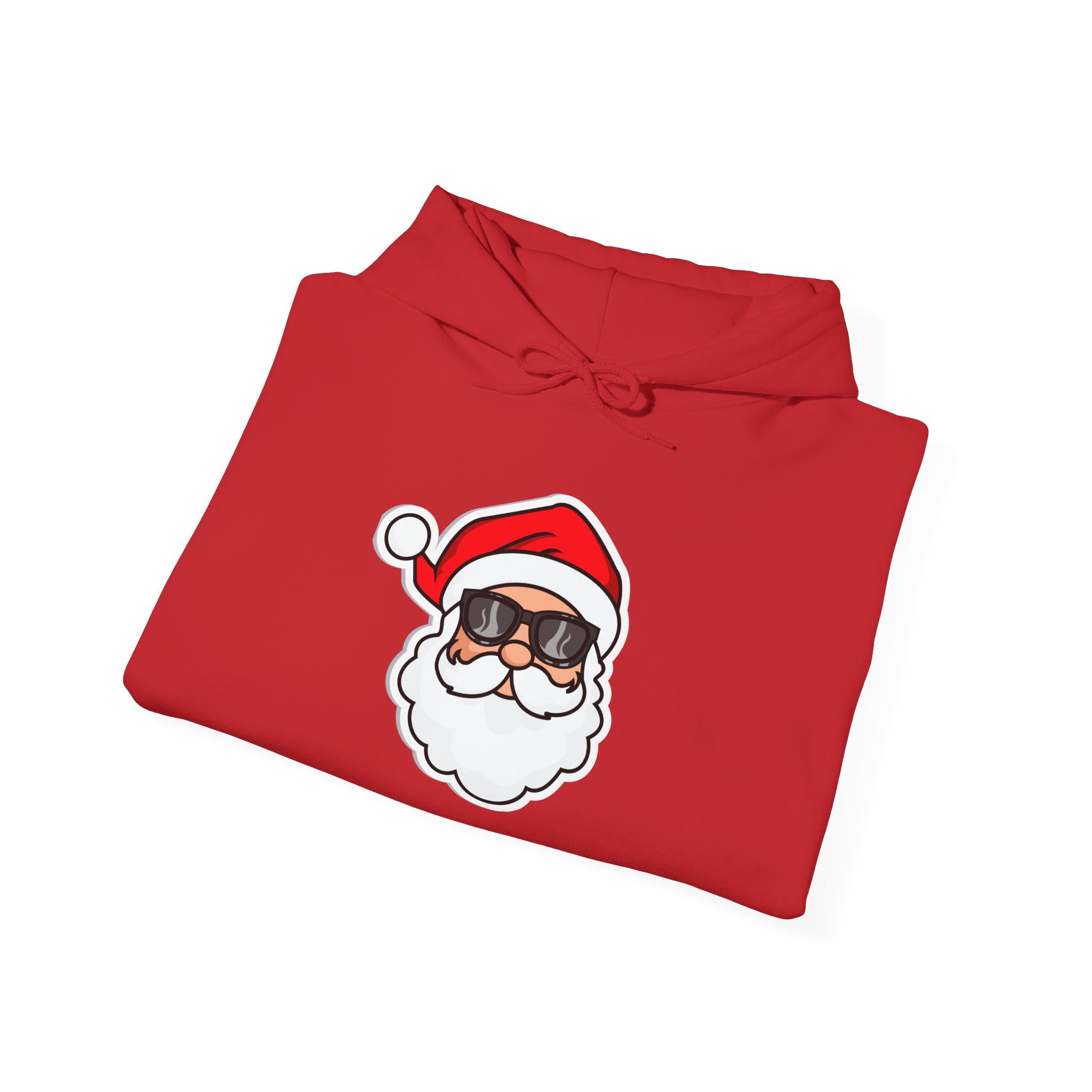 Chill Santa Face Hoodie