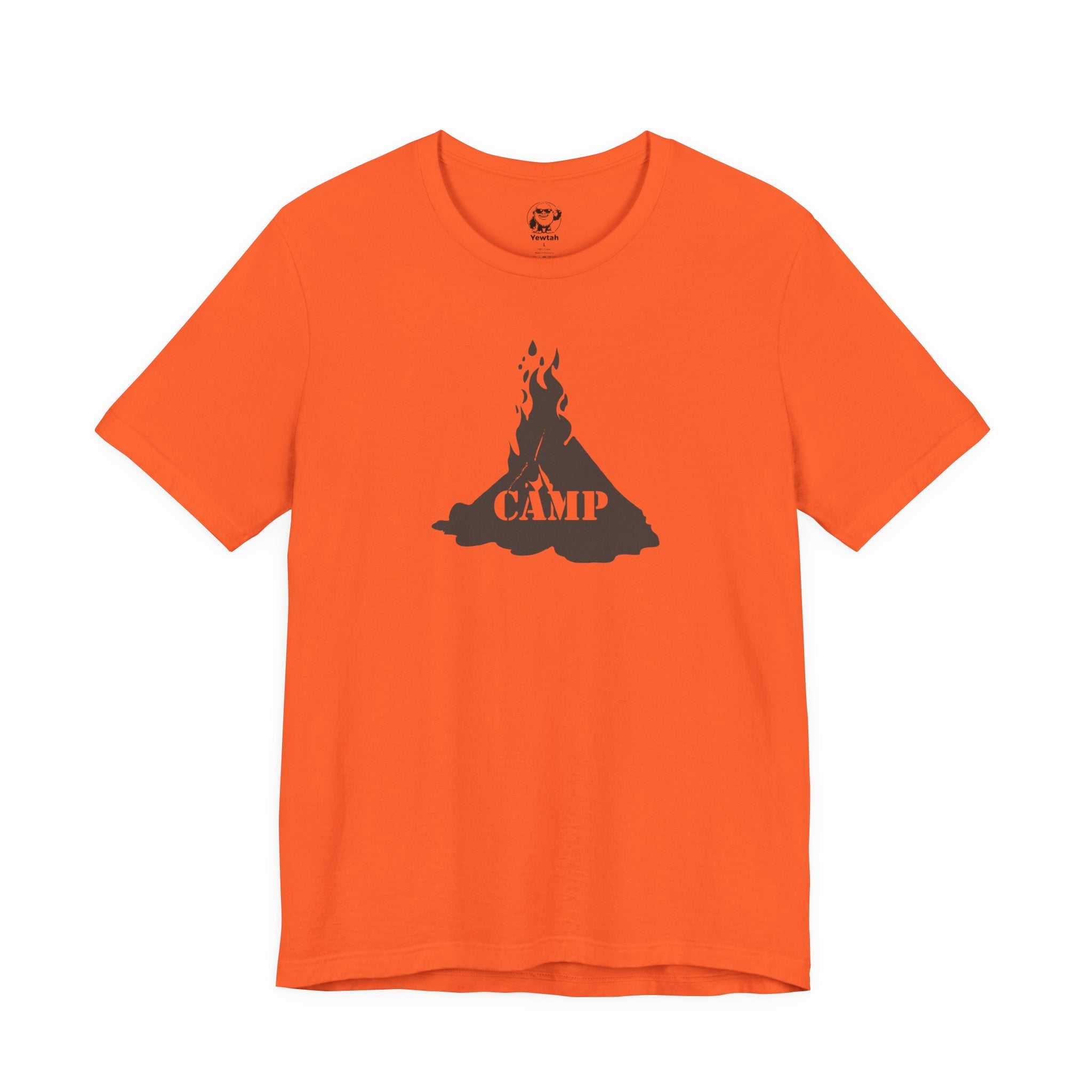 Campfire Graphic Tee — "Camp" Outdoor Adventure T-Shirt