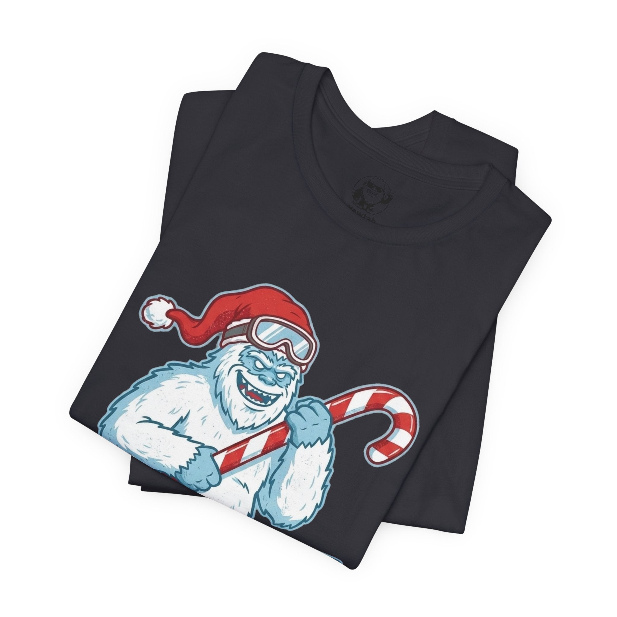 Sleighin' It Yeti Tee — Funny Christmas Graphic T-Shirt