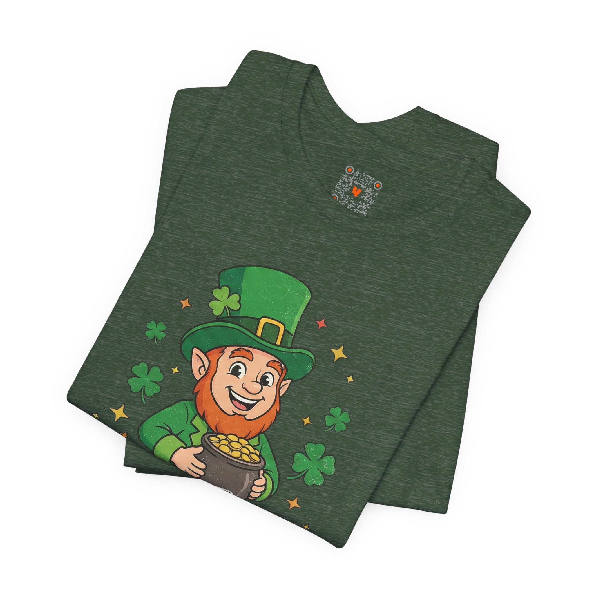 St. Patrick's Day Leprechaun Tee — "Kiss Me I'm Magically Delicious"