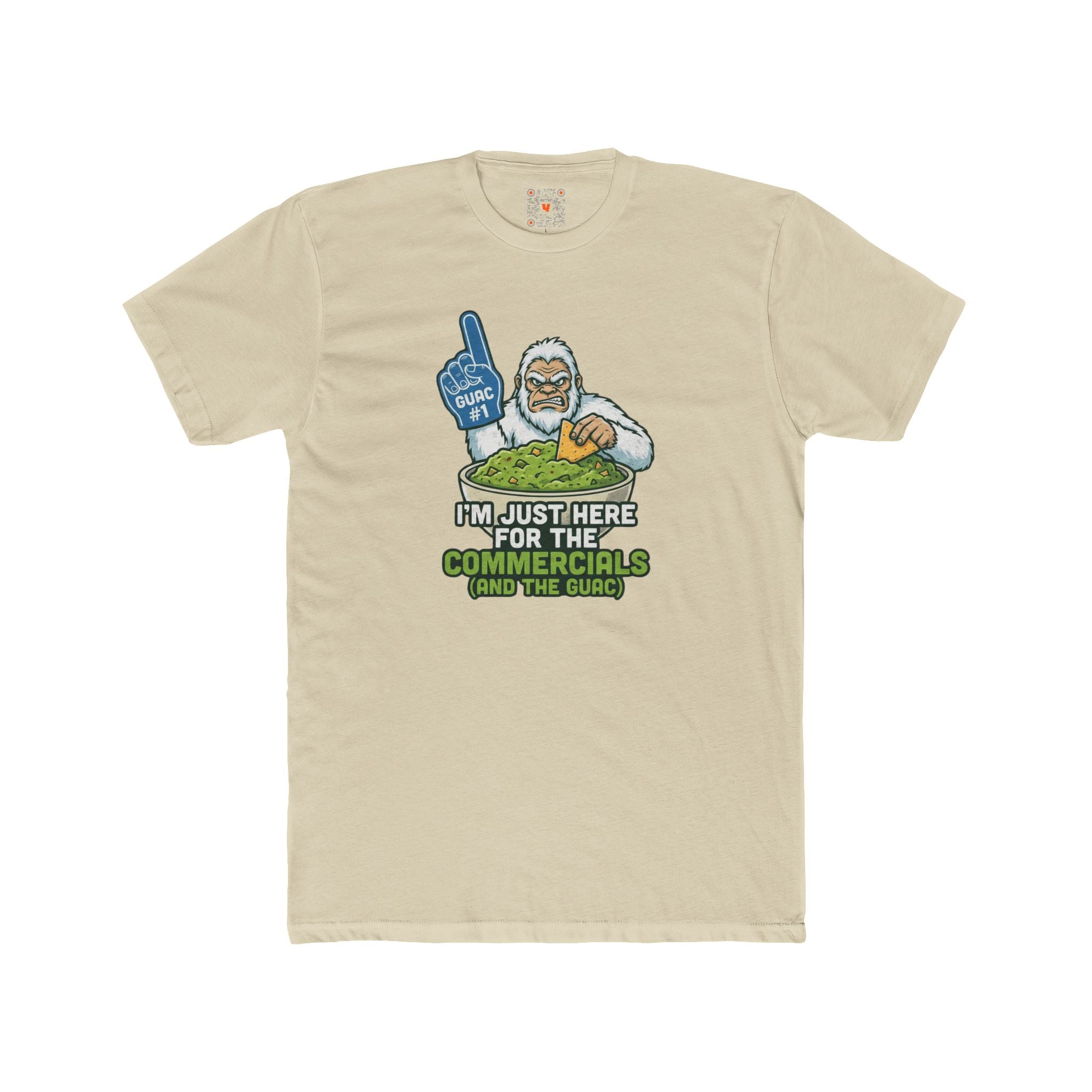 I'm Just Here for the Commercials Football T‑Shirt
