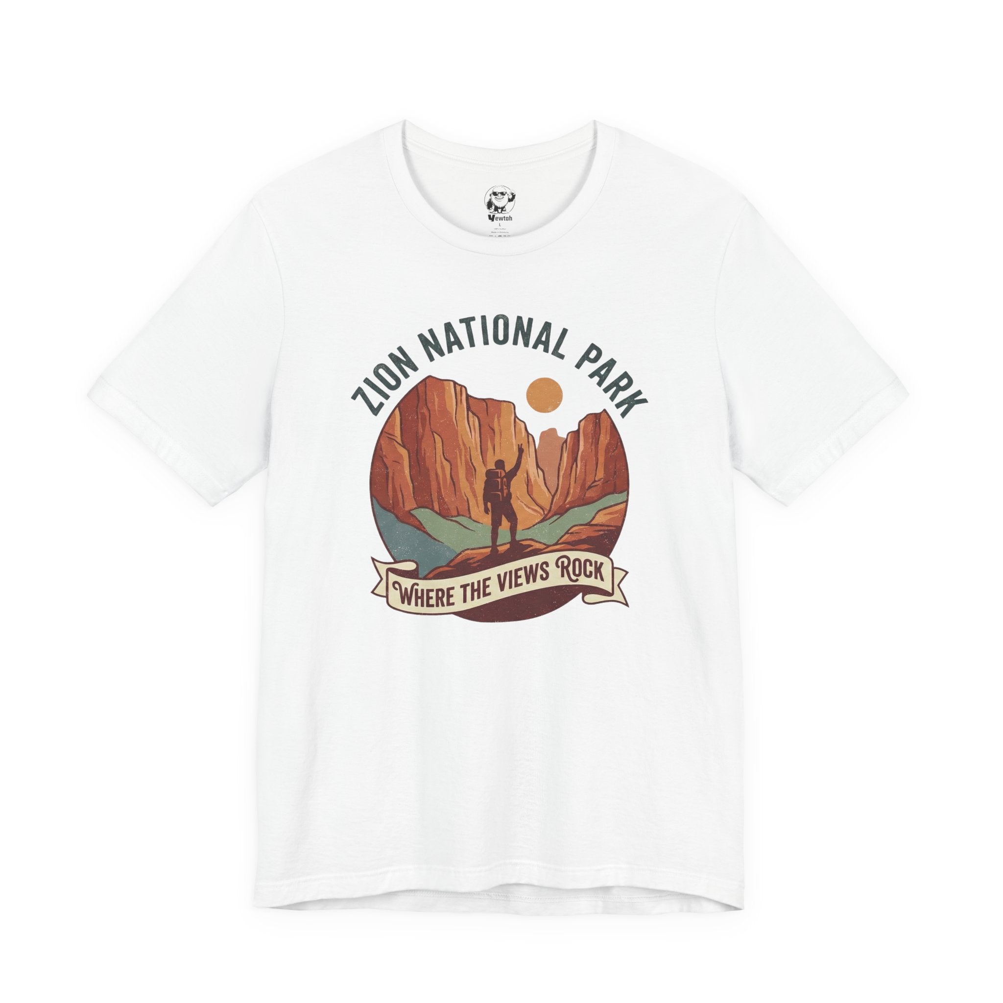 Zion National Park Tee — "Where the Views Rock" Adventure T‑Shirt