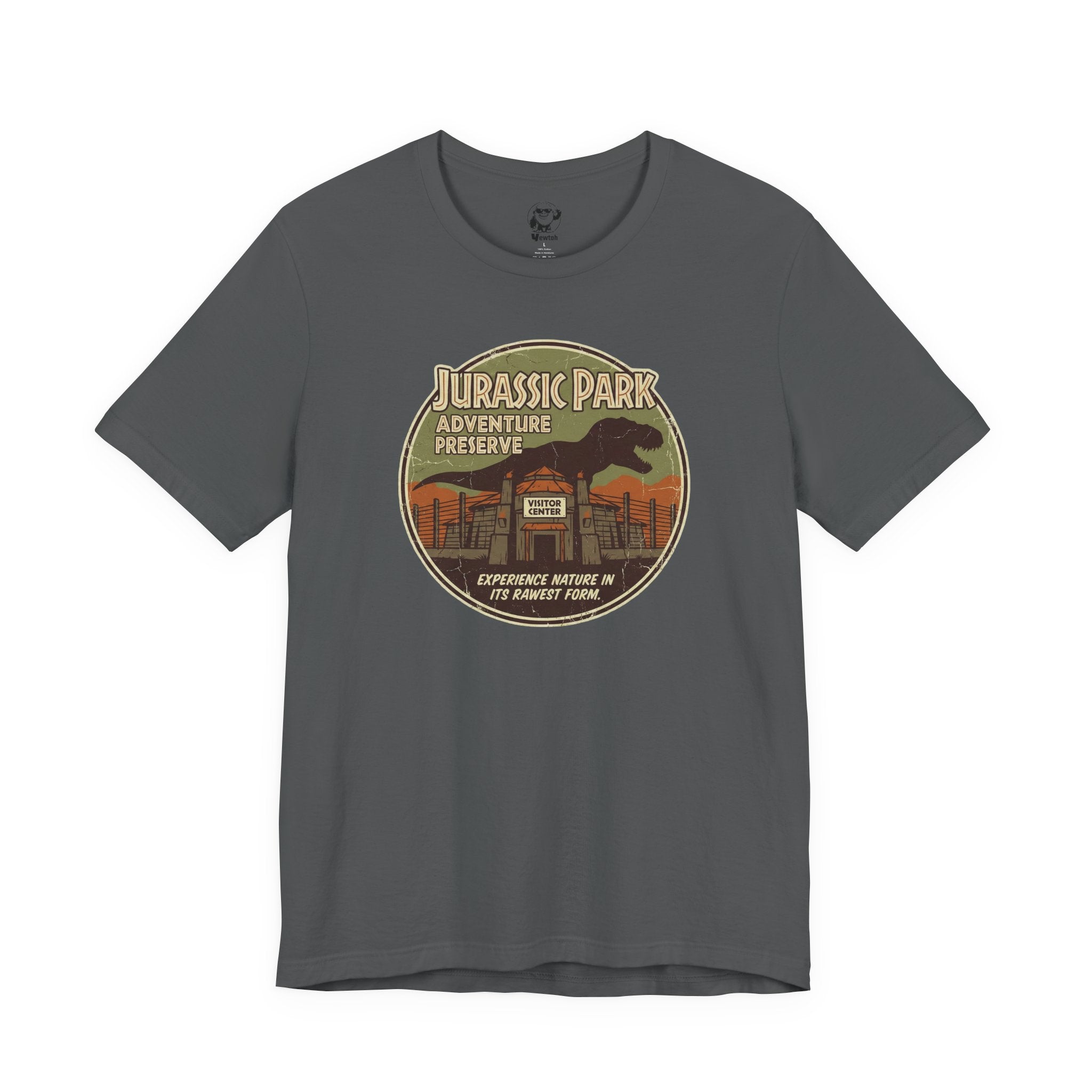 Jurassic Park Adventure Preserve Retro Graphic Tee