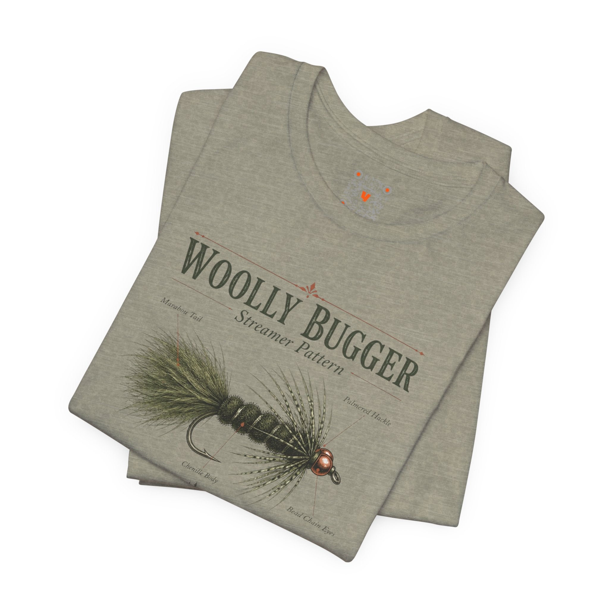 Woolly Bugger Fly Fishing Tee