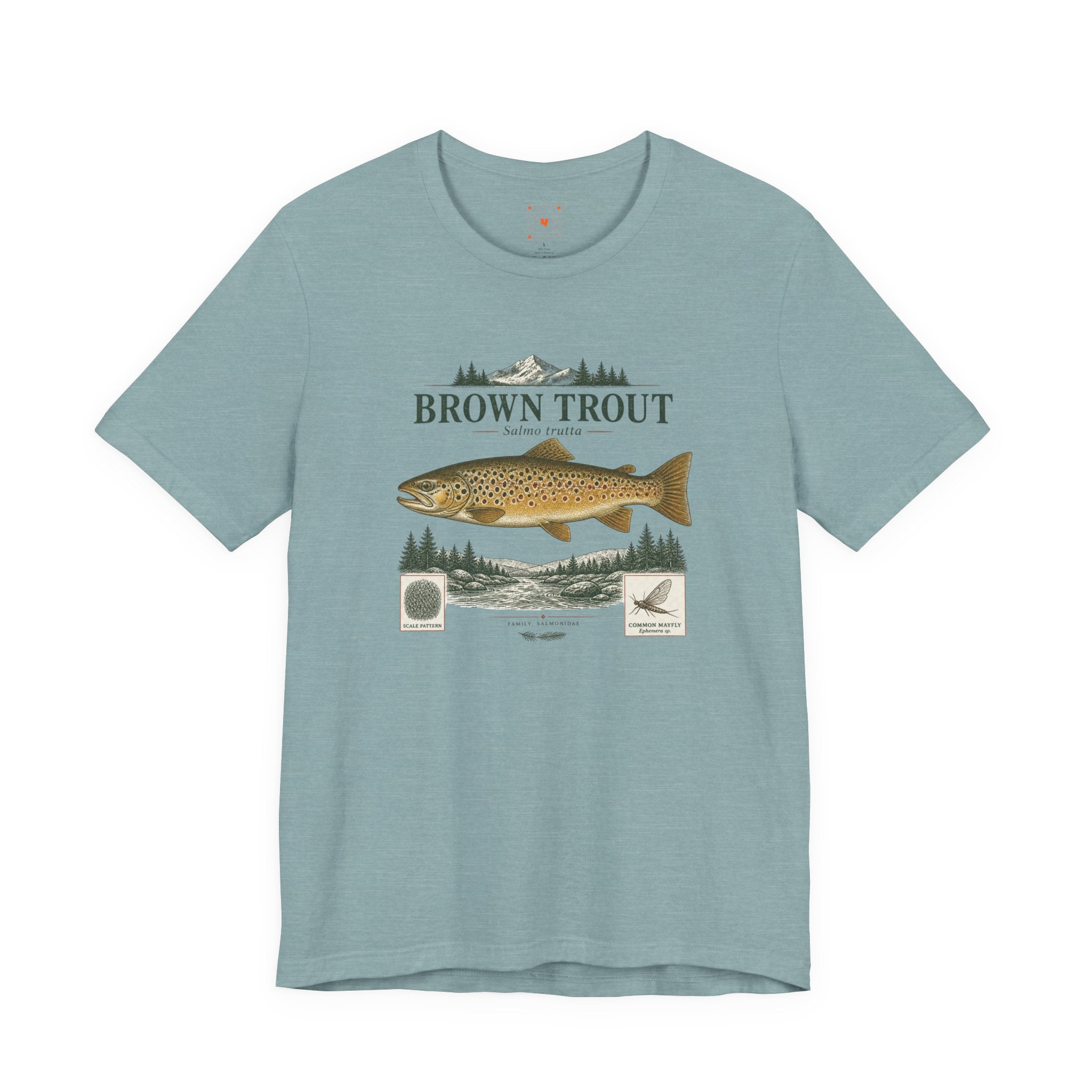 Brown Trout Fishing Tee