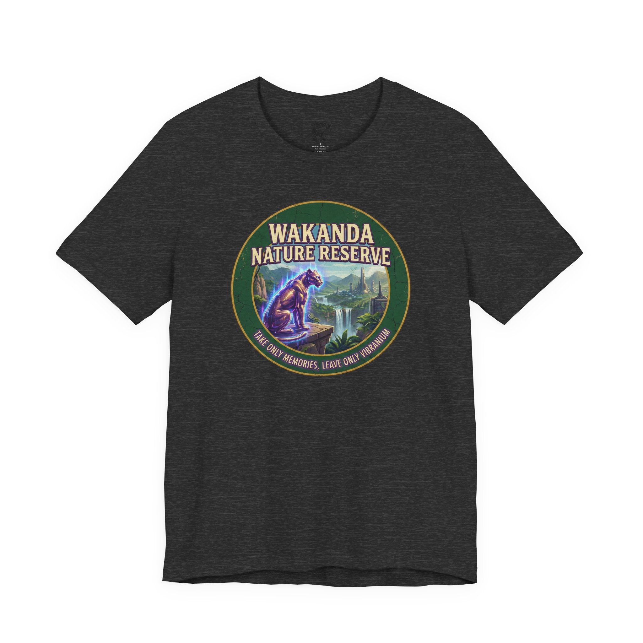 Wakanda Nature Reserve Tee — Vintage Black Panther Wildlife Graphic T-Shirt