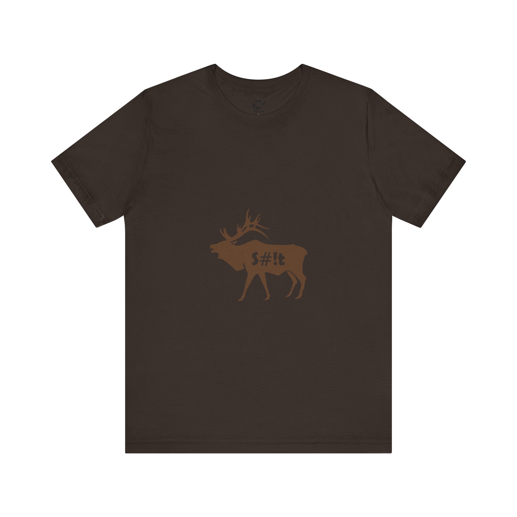 Elk Silhouette Tee — Funny "Bull S#it" Hunting Shirt