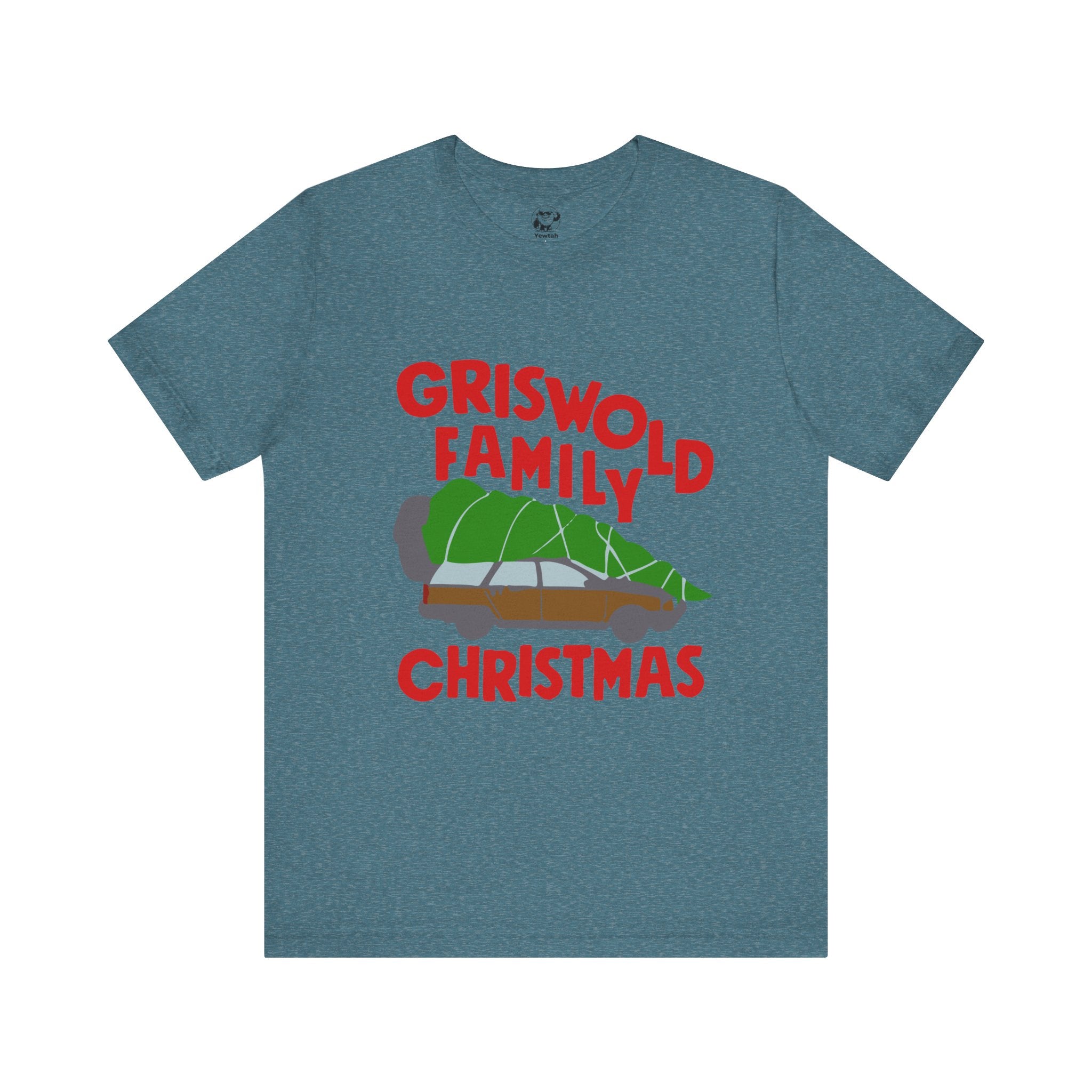 Griswold Family Christmas Tee — Retro Holiday Tree Car T-Shirt