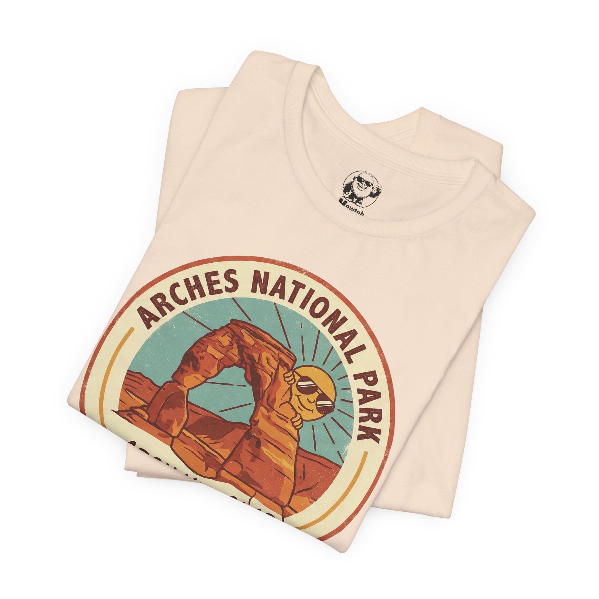 Arches National Park T‑Shirt — "Arch You Glad You Came?" Vintage Travel Tee