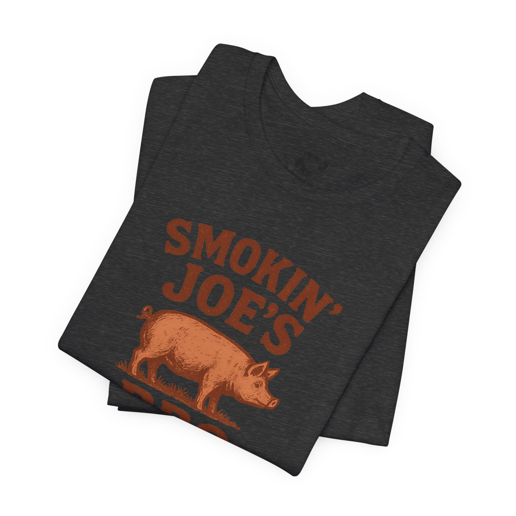 BBQ T-Shirt — "Smokin' Joe's" Vintage Pig BBQ Tee