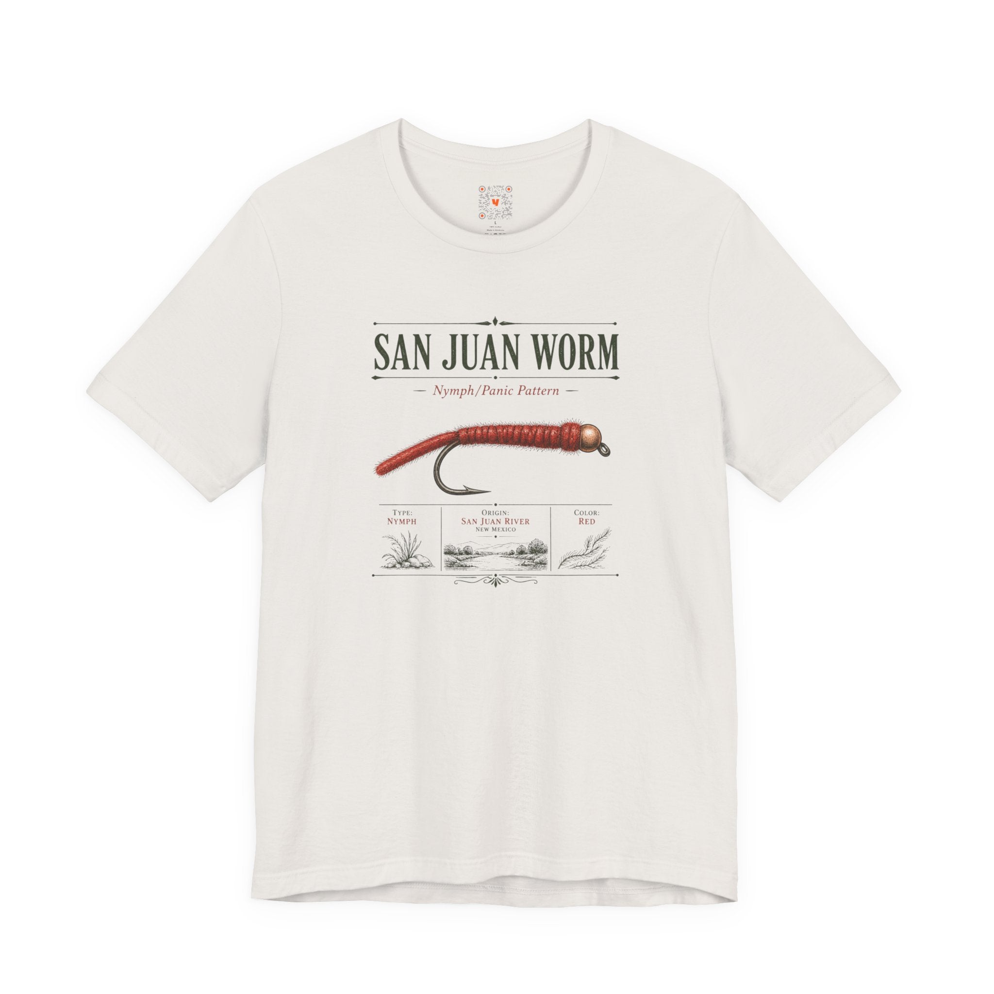 San Juan Worm Fly Fishing Tee