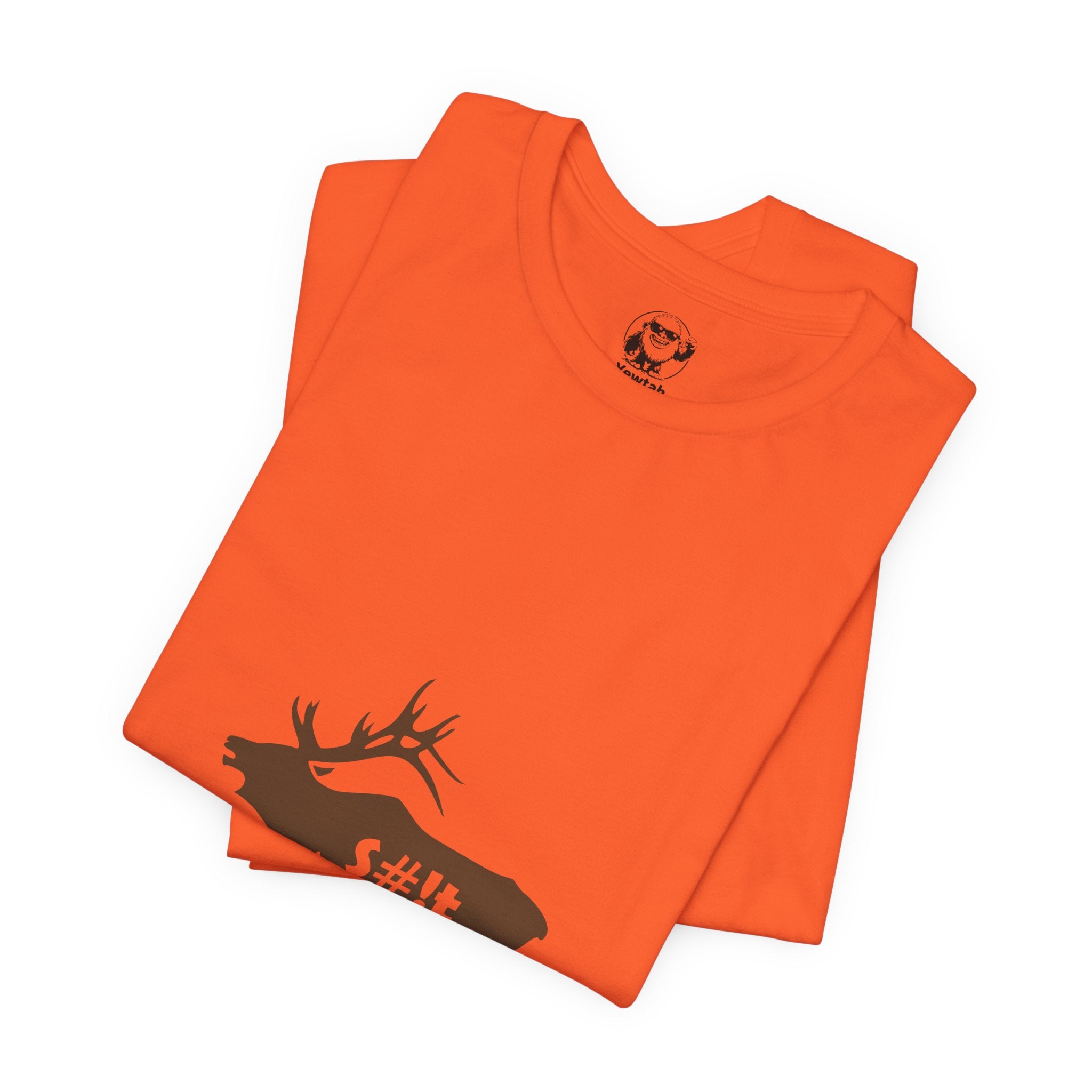 Elk Silhouette Tee — Funny "Bull S#it" Hunting Shirt