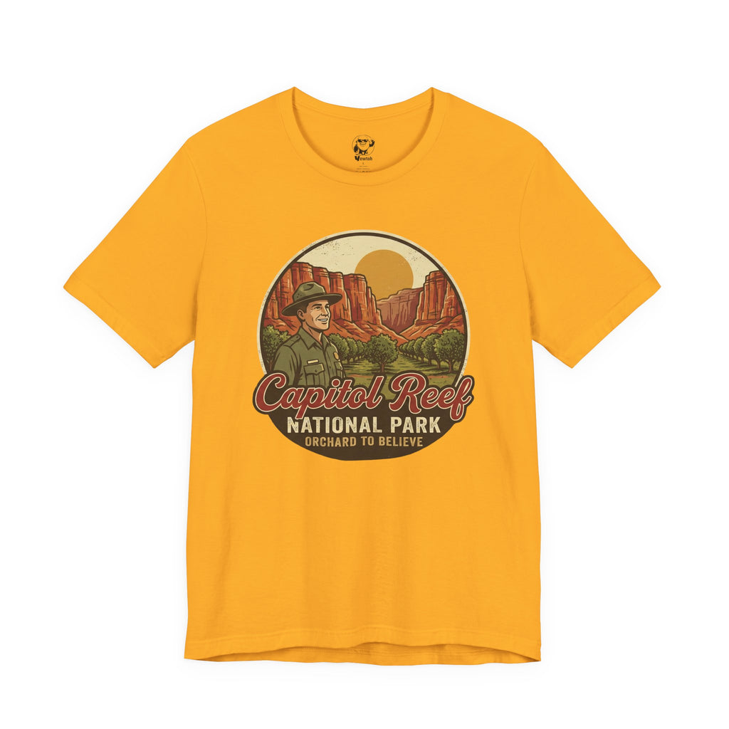 Capitol Rock National Park Tee — Vintage Outdoor Travel T‑Shirt
