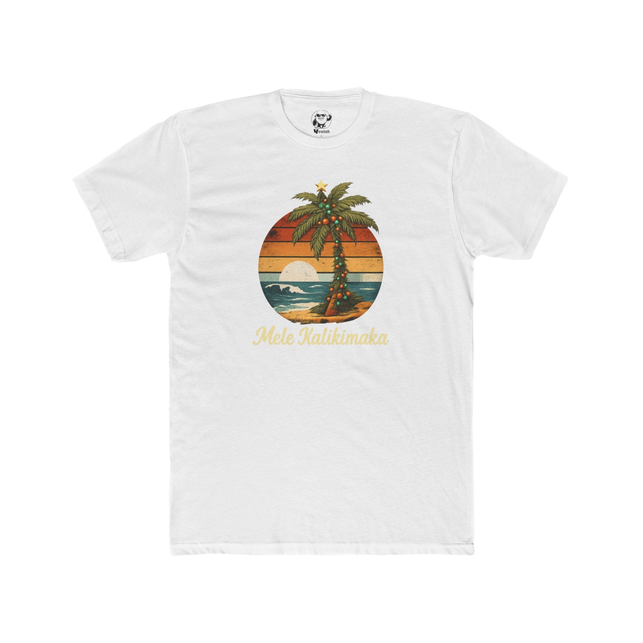 Mele Kalikimaka Tropical Christmas Tee