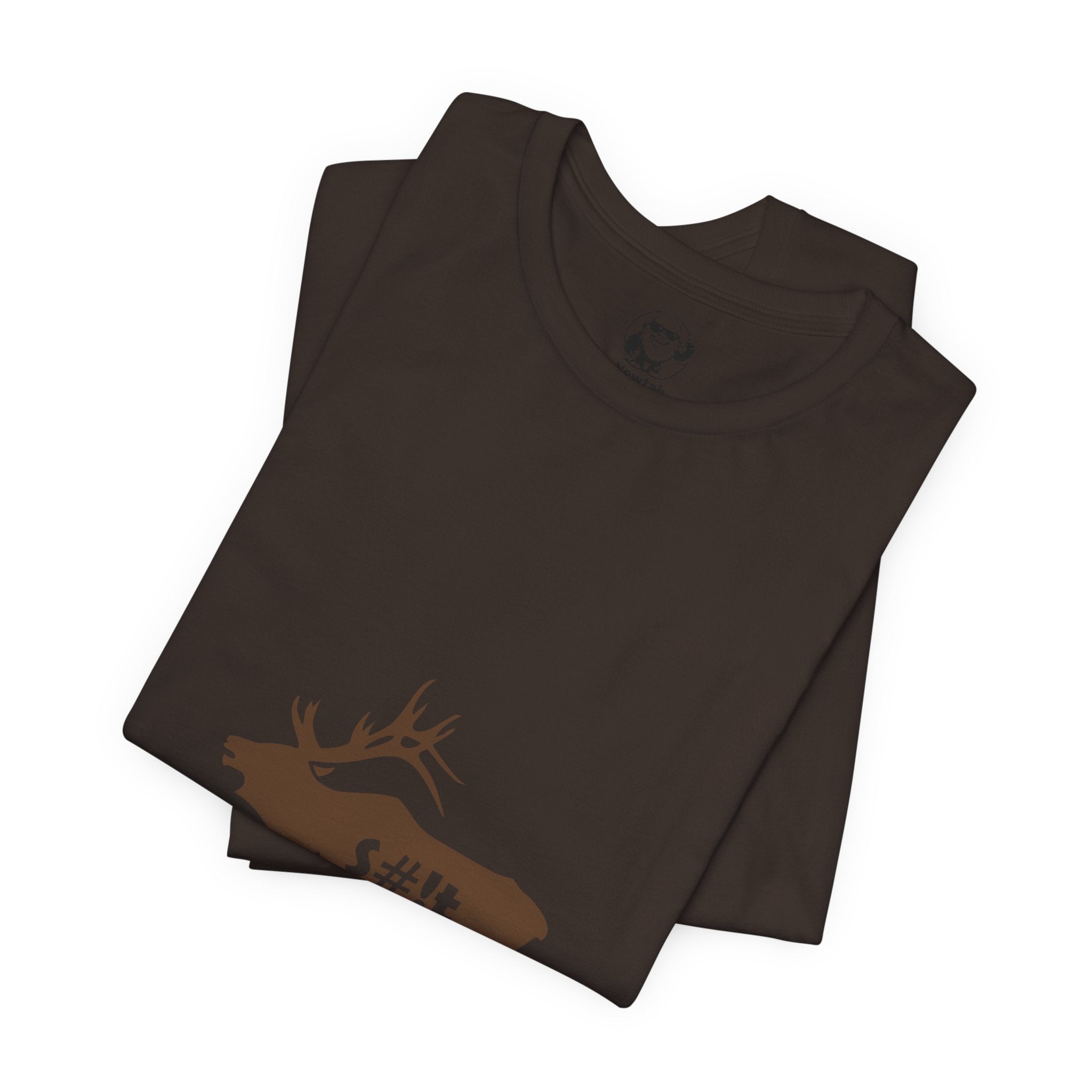 Elk Silhouette Tee — Funny "Bull S#it" Hunting Shirt
