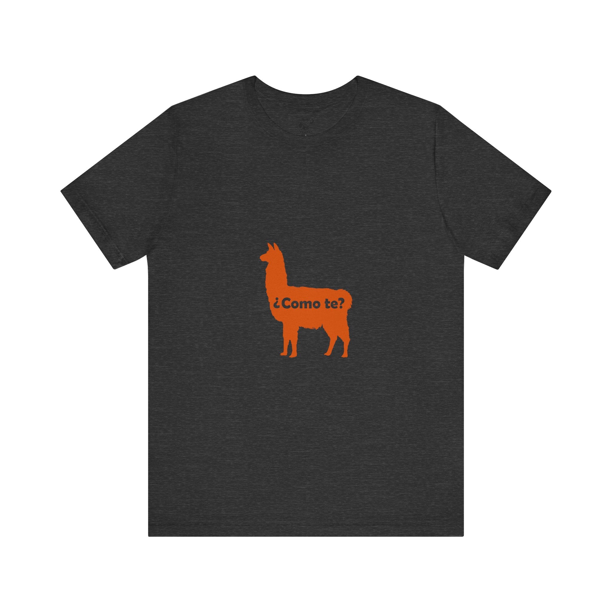 Llama Tee "¿Cómo te llama?" — Funny Spanish Graphic T-Shirt