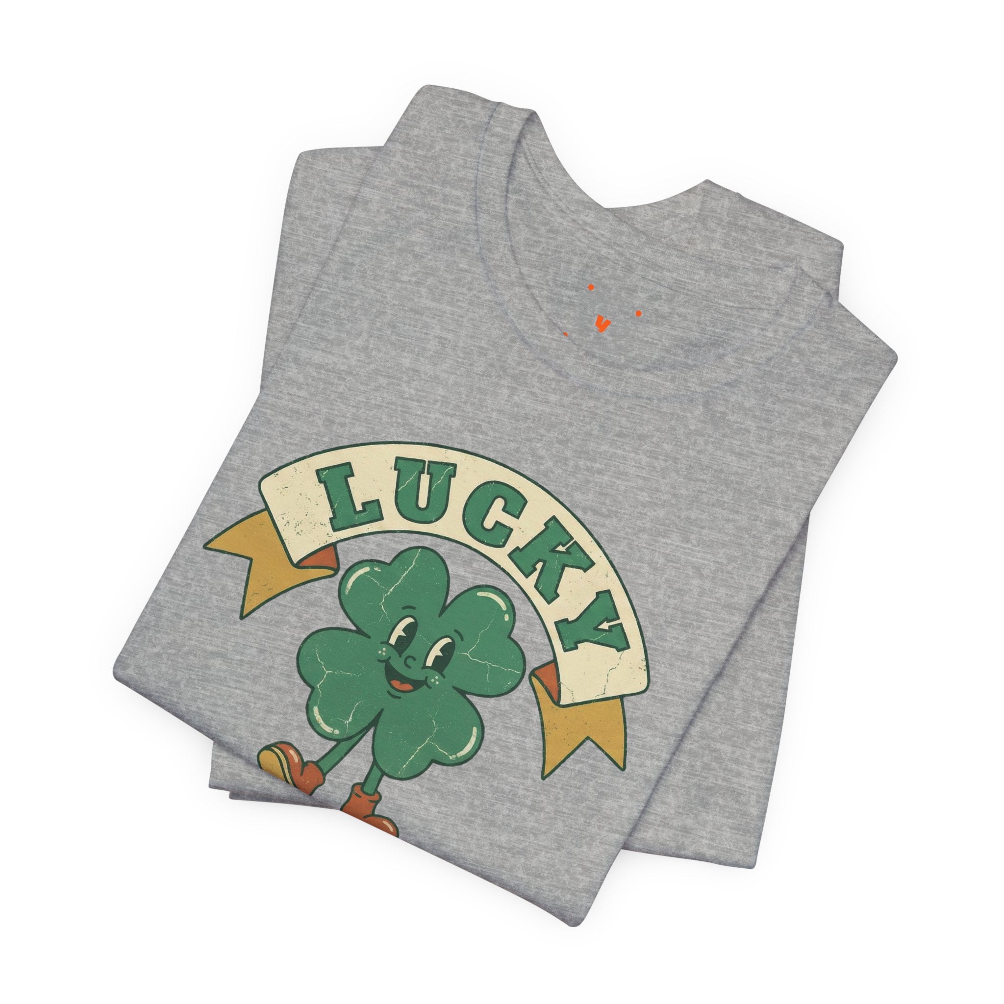 Lucky Shamrock Graphic Tee — Vintage St. Patrick's Day Clover T-Shirt