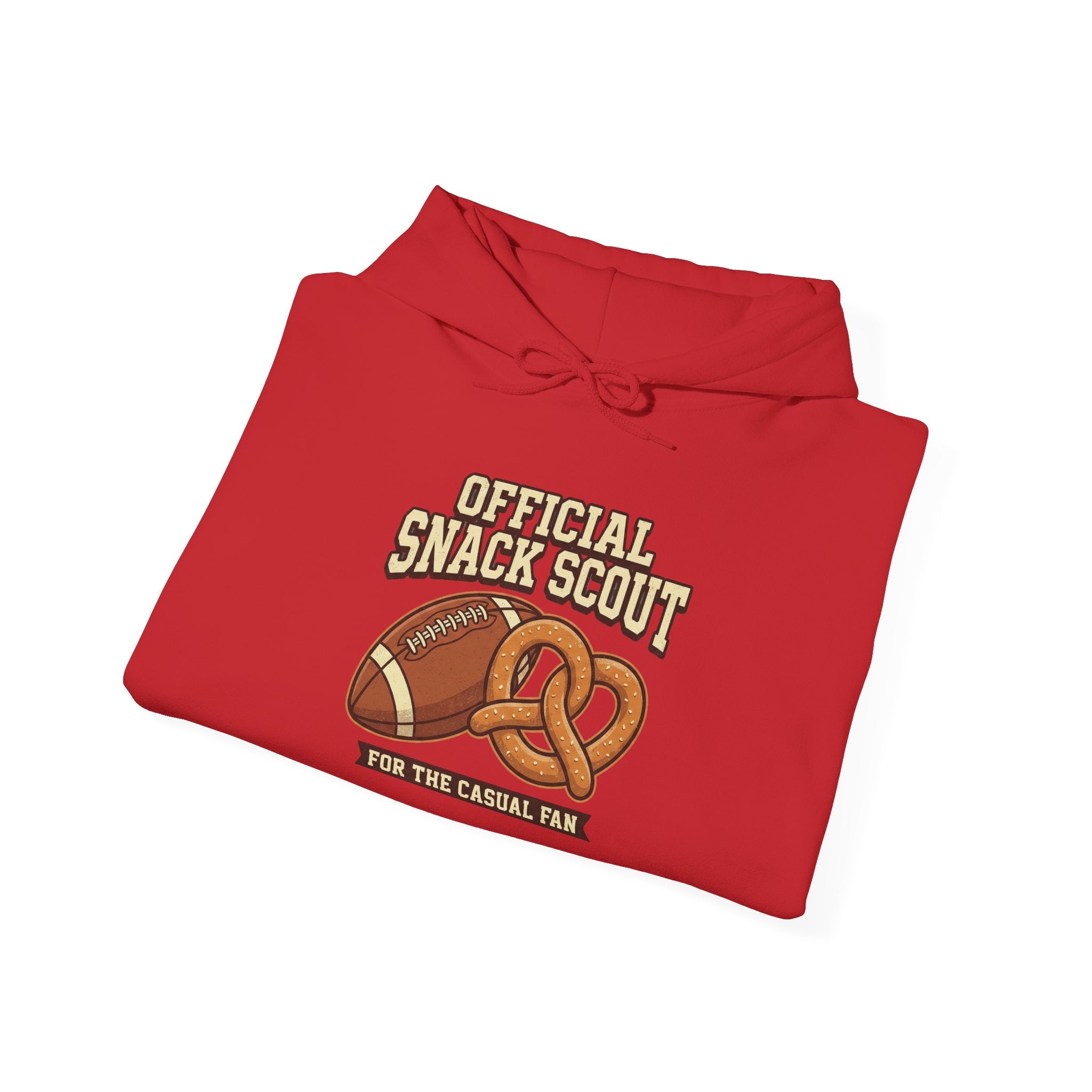 Official Snack Scout Football & Pretzel Graphic Hoodie