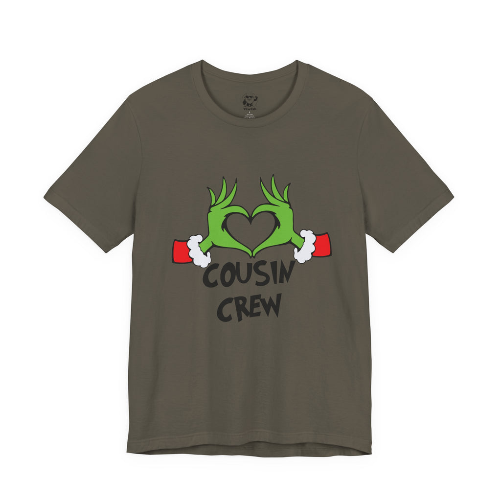 Cousin Crew Tee — Grinch Holiday Family Shirt