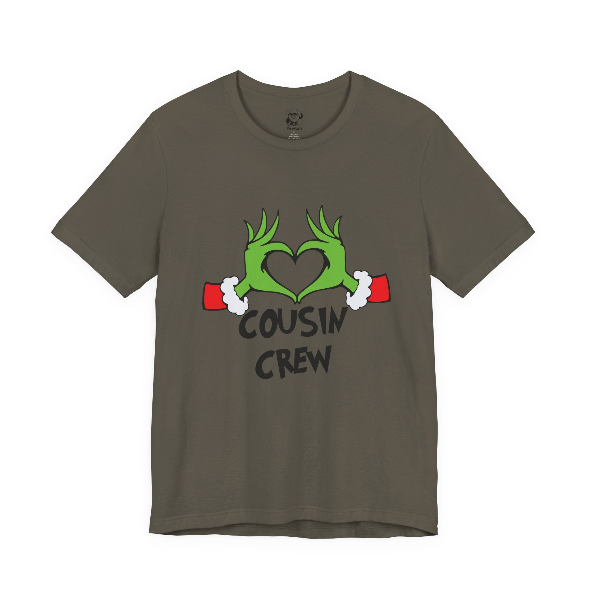 Cousin Crew Tee — Grinch Holiday Family Shirt