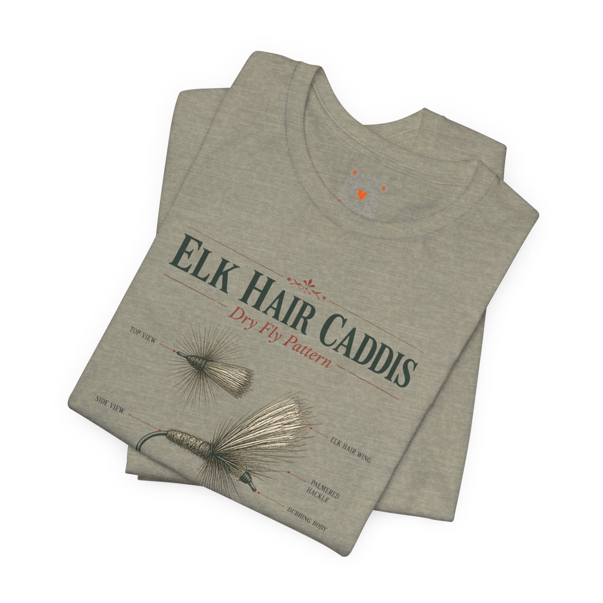 Elk Hair Caddis Fly Fishing Tee