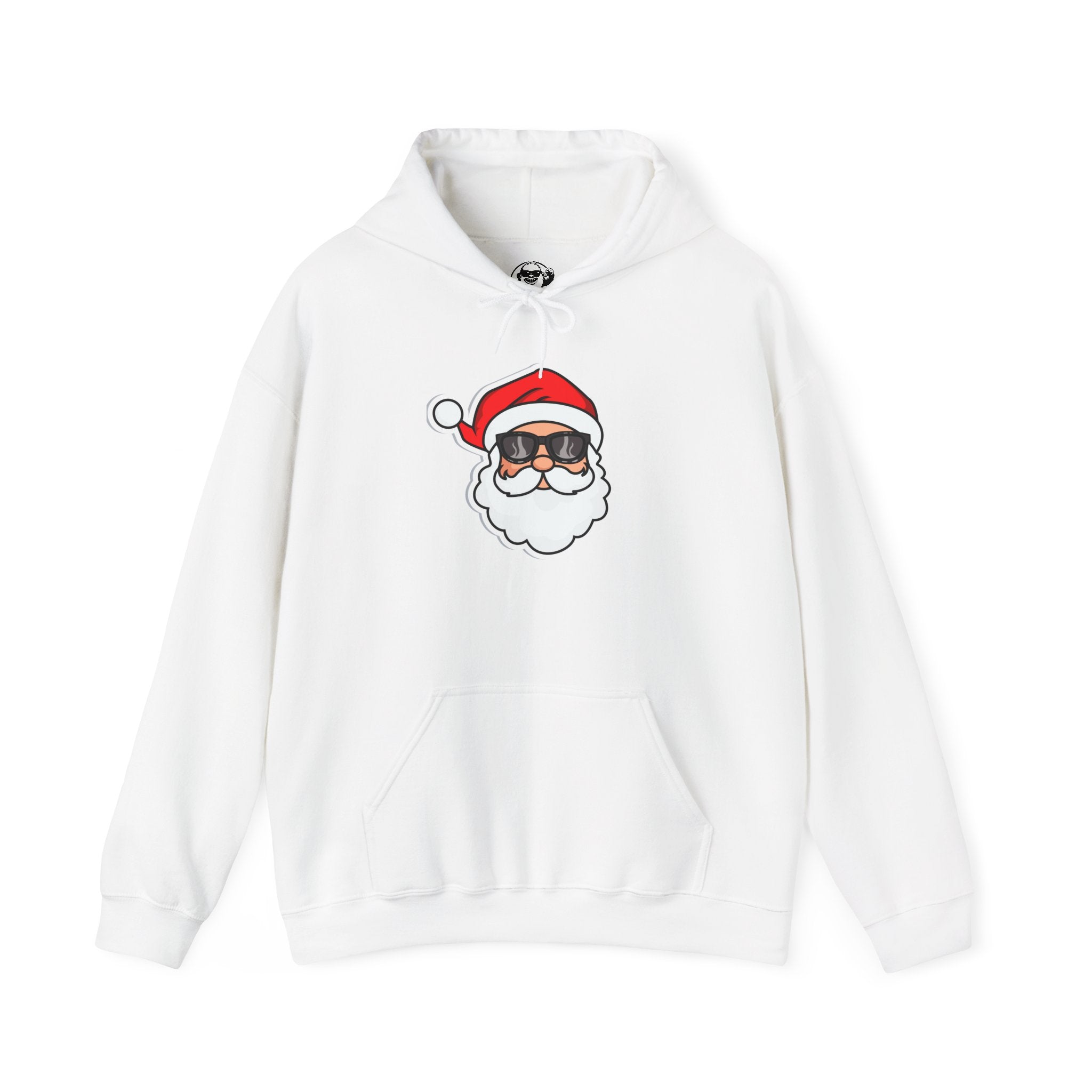 Chill Santa Face Hoodie