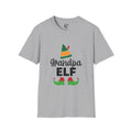Grandpa Elf Christmas T-Shirt — Holiday Family Matching Tee