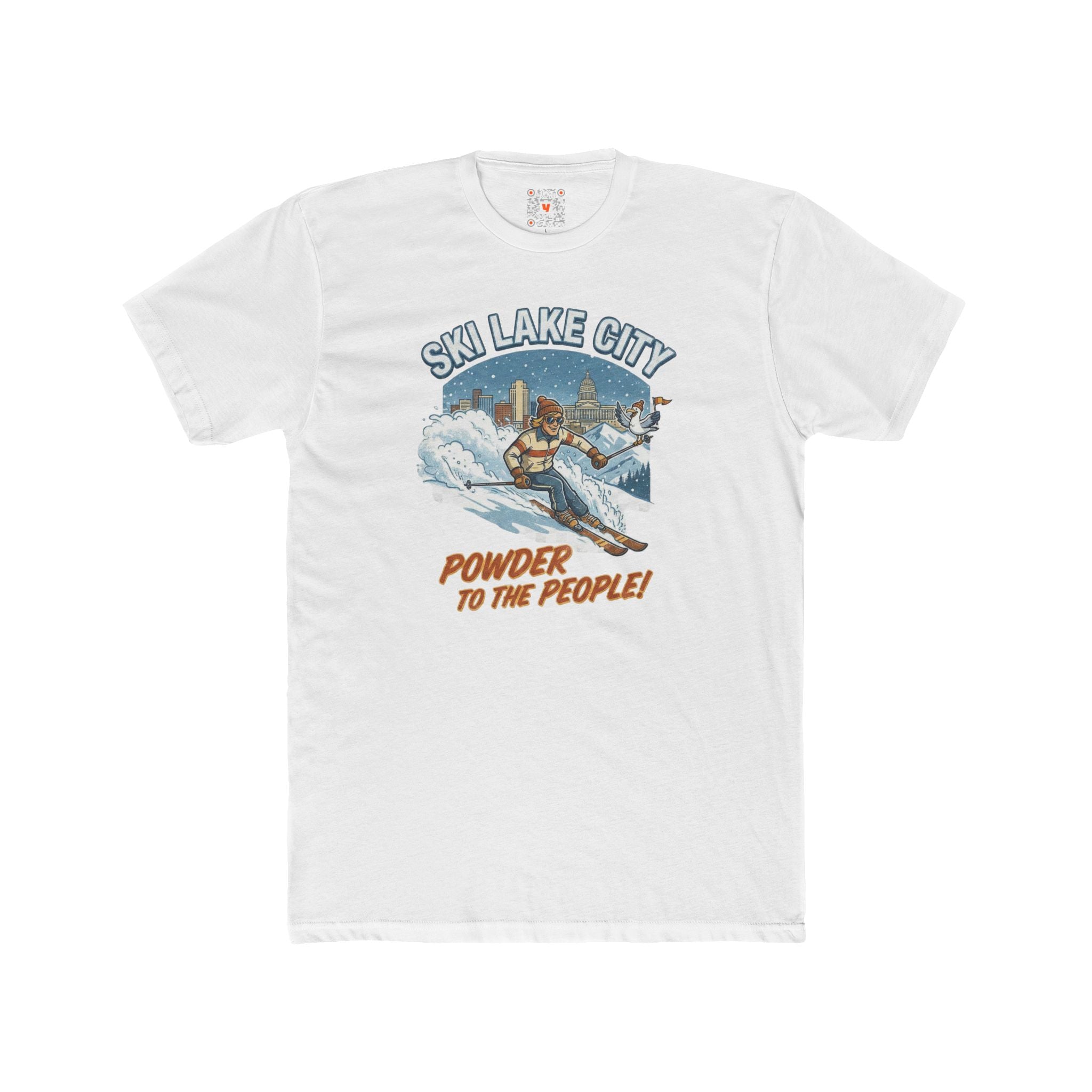 Ski Lake City 'Powder to the People' Tee