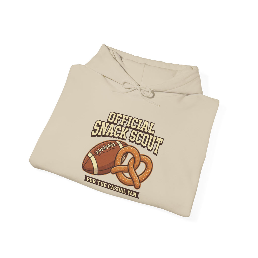 Official Snack Scout Football & Pretzel Graphic Hoodie