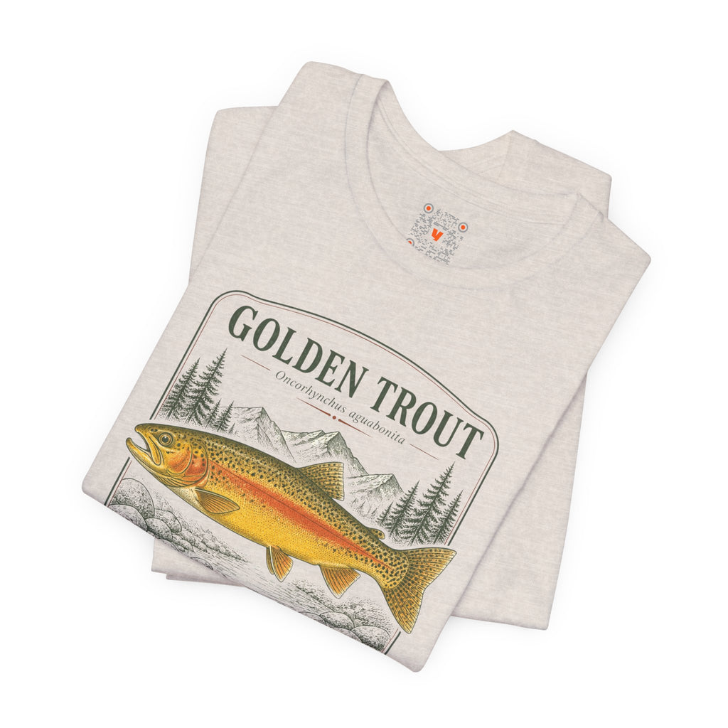 Golden Trout Fishing Tee