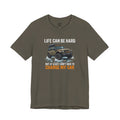Jeep Off-Road Tee — "Life Can Be Hard But At Least I Don't Have To Charge My Car"