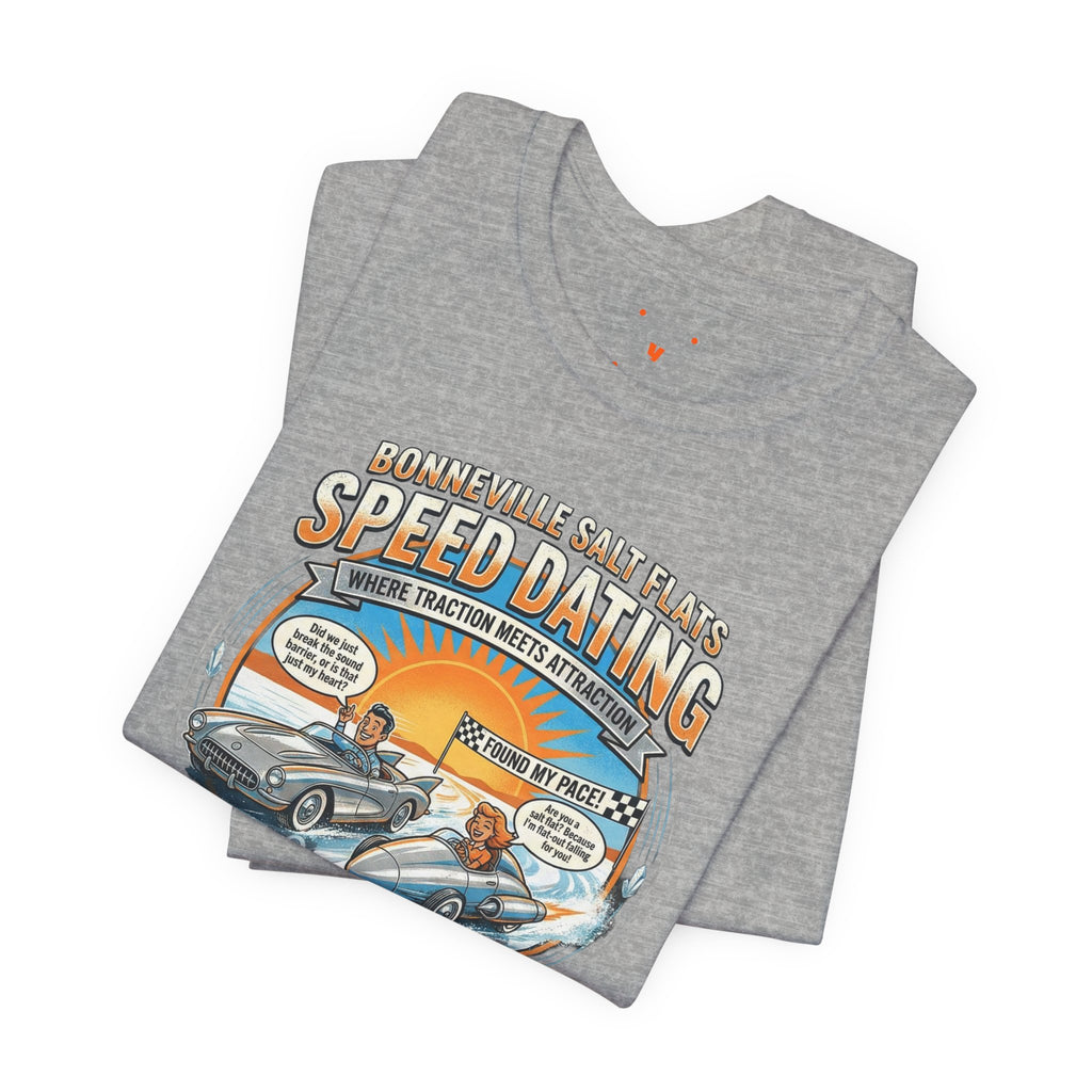 Speed-Dating Classic Car Tee — Bonneville Salt Flats Tee