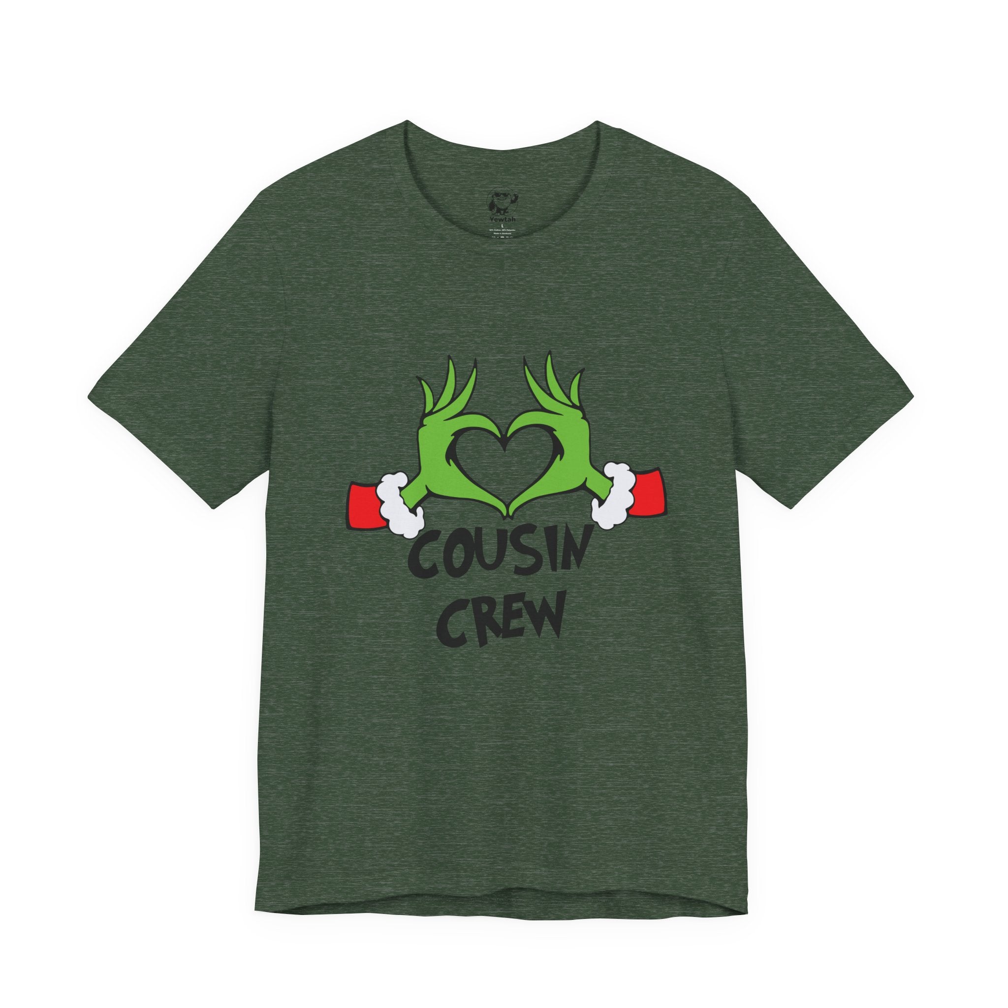 Cousin Crew Tee — Grinch Holiday Family Shirt