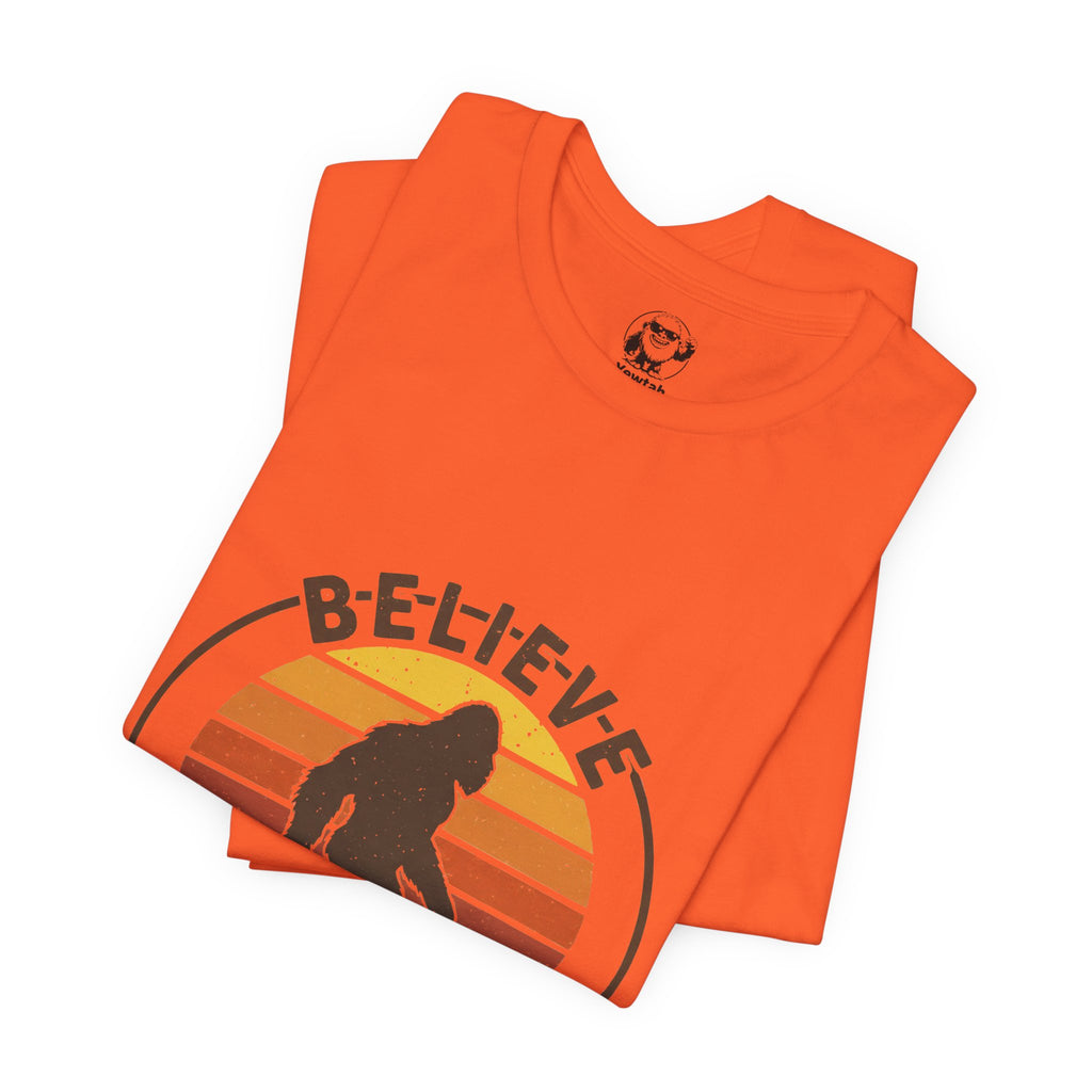 Believe Bigfoot Tee — Bigfoot Research Team Vintage Graphic T‑Shirt