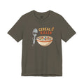 Cereal Killer Tee — Funny Spoon & Cereal Bowl Graphic T-Shirt