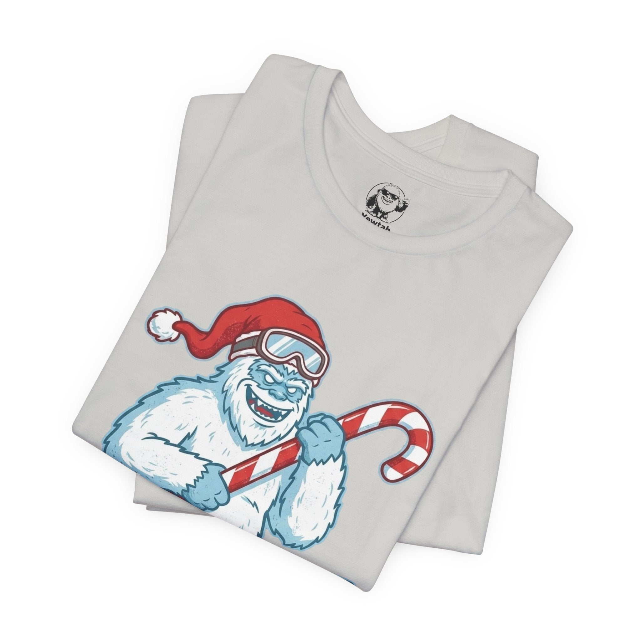 Sleighin' It Yeti Tee — Funny Christmas Graphic T-Shirt
