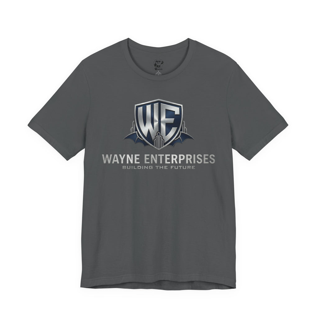 Wayne Enterprises Logo T-Shirt — 'Building the Future' Graphic Tee