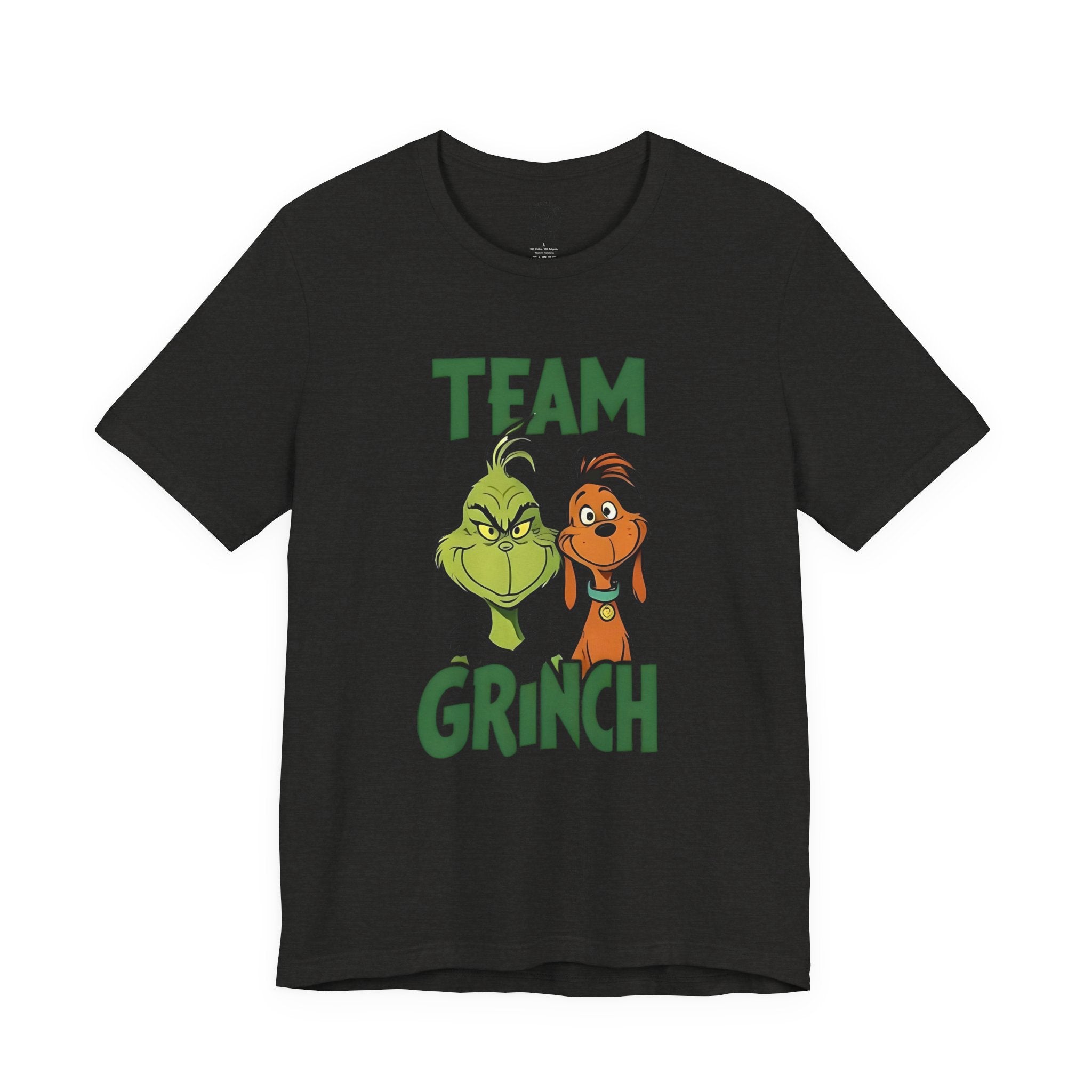 Team Grinch Tee — Funny Holiday Christmas T-Shirt with Grinch & Max Design