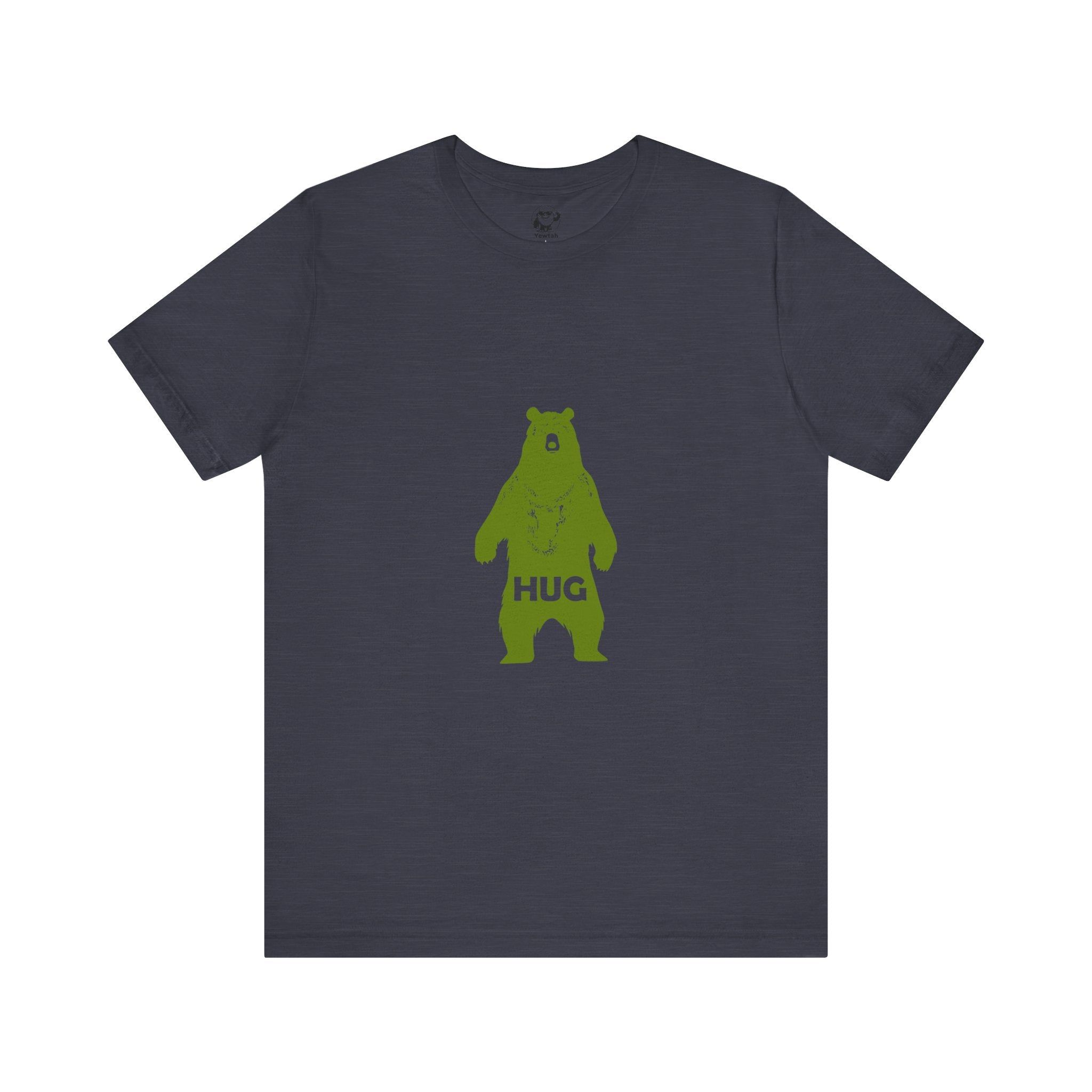 Bear Hug T-Shirt — Cute Green Bear Graphic Tee