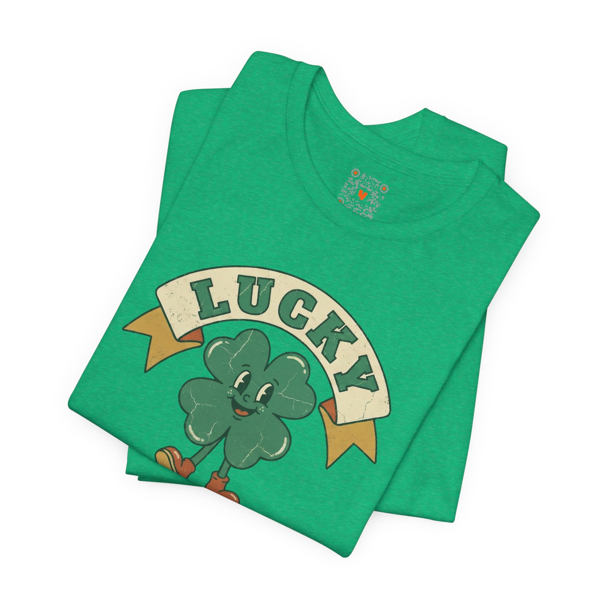 Lucky Shamrock Graphic Tee — Vintage St. Patrick's Day Clover T-Shirt