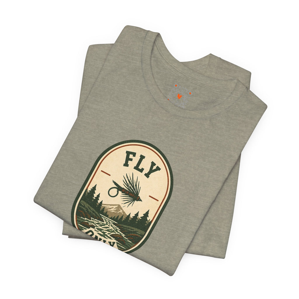 Fly Only Fishing Tee
