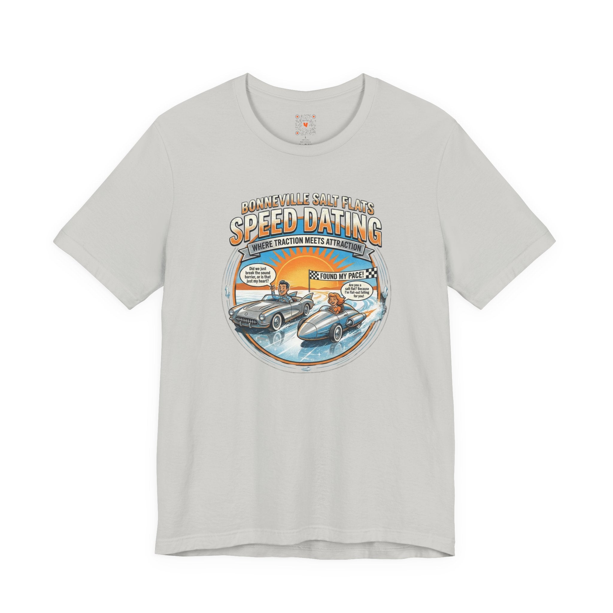 Speed-Dating Classic Car Tee — Bonneville Salt Flats Tee