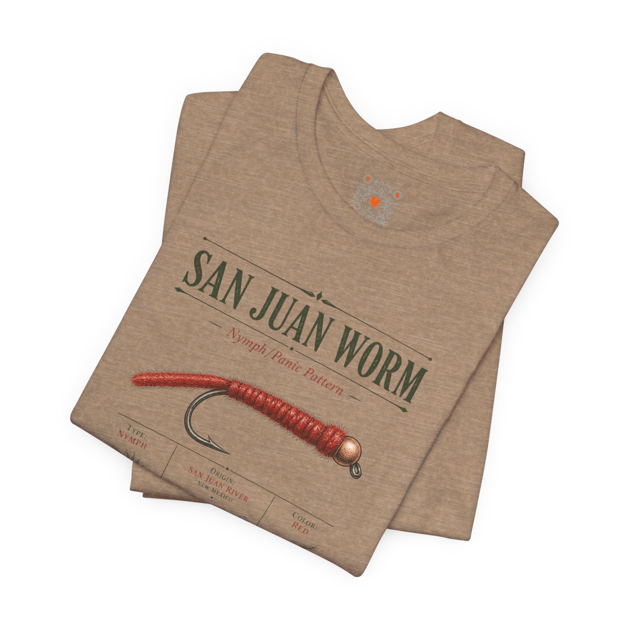 San Juan Worm Fly Fishing Tee