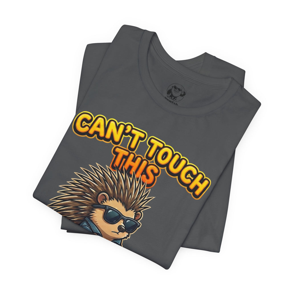 Can't Touch This Porcupine T-Shirt — Funny Sunglasses Hedgehog Tee