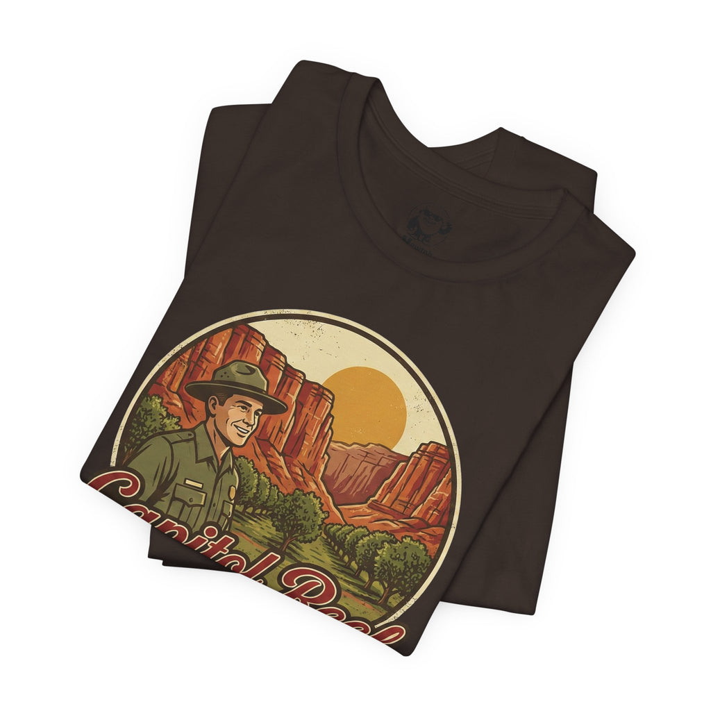 Capitol Rock National Park Tee — Vintage Outdoor Travel T‑Shirt