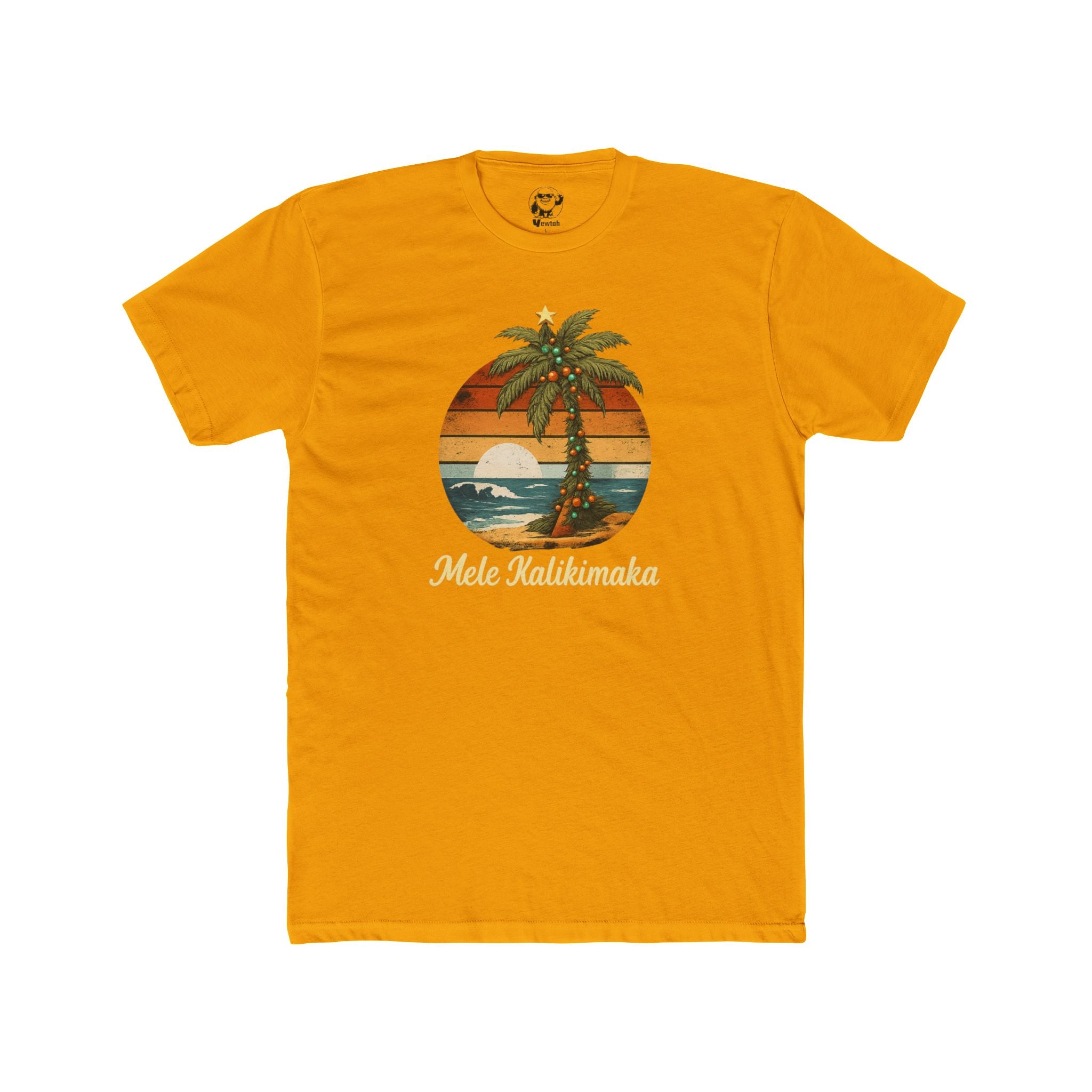Mele Kalikimaka Tropical Christmas Tee