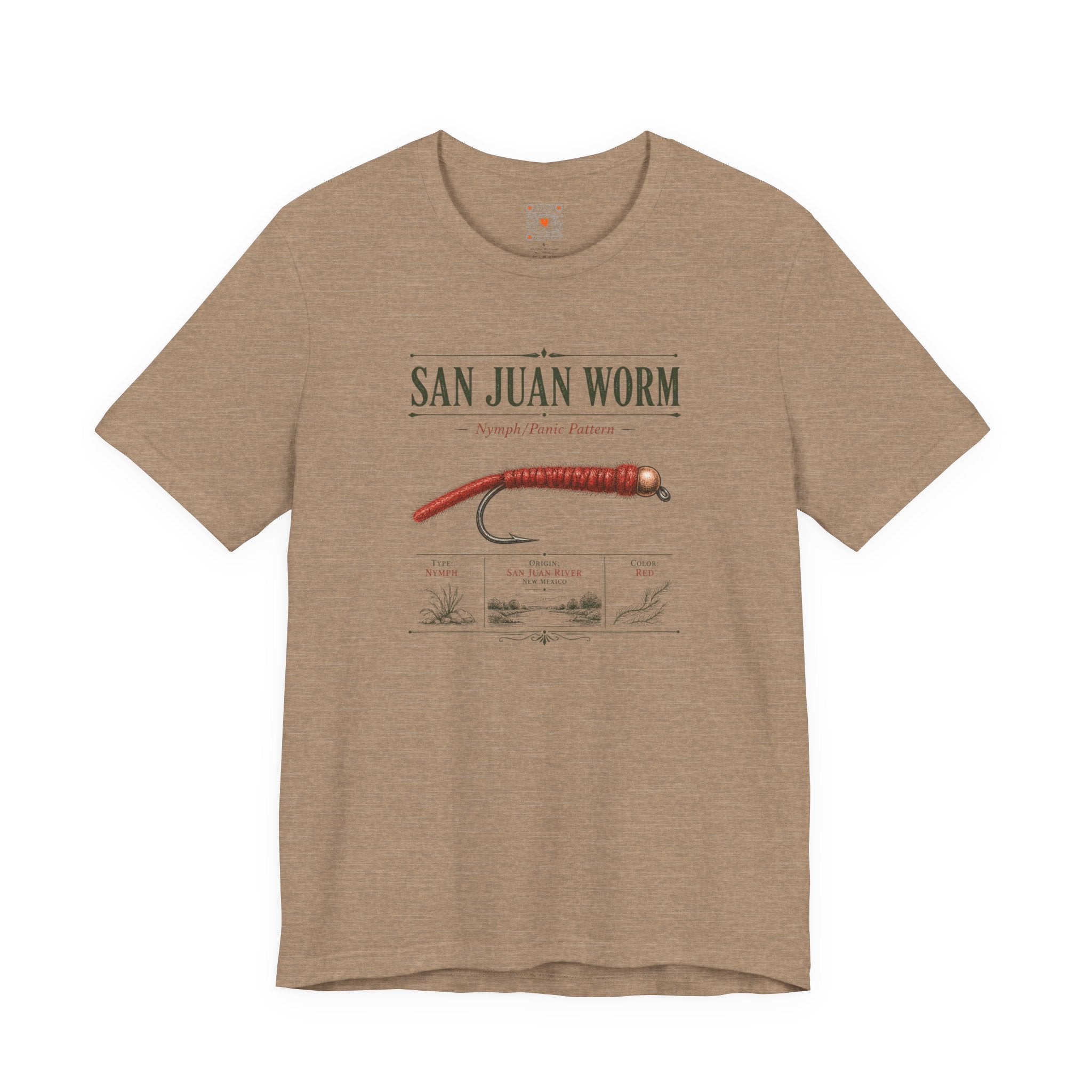 San Juan Worm Fly Fishing Tee